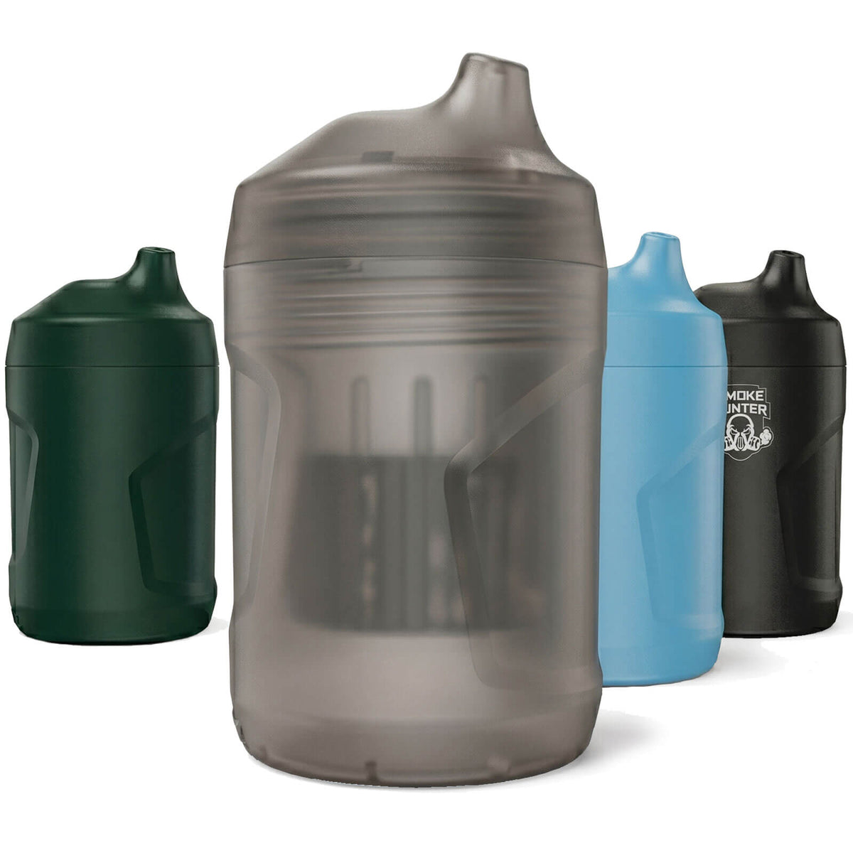 Smoke Hunter 2.0 multi color lineup as a premium alternative to Smoke Buddy and Sploofy