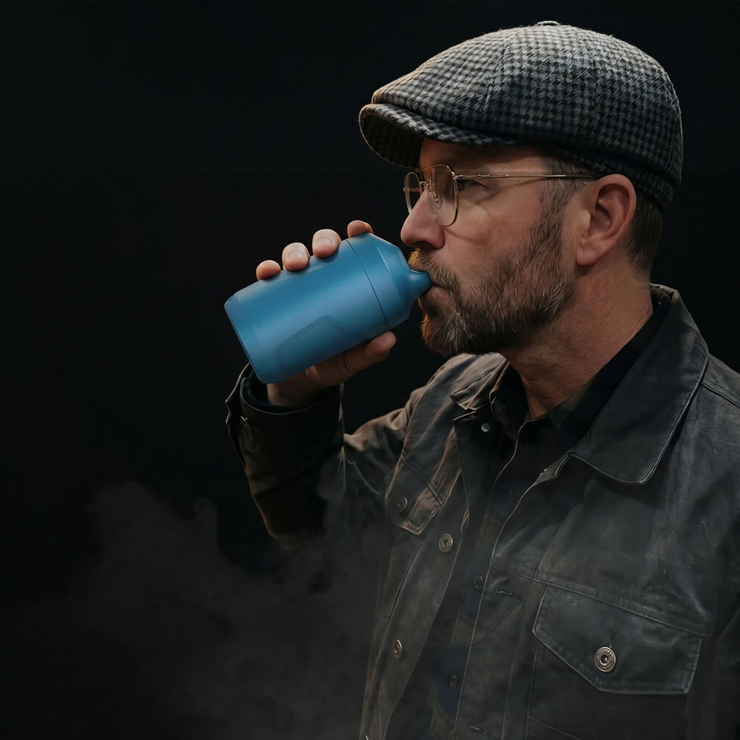 Blue Smoke Hunter 2.0 sploof with zero leak tactical mouthpiece built to outperform standard smoke buddy filters
