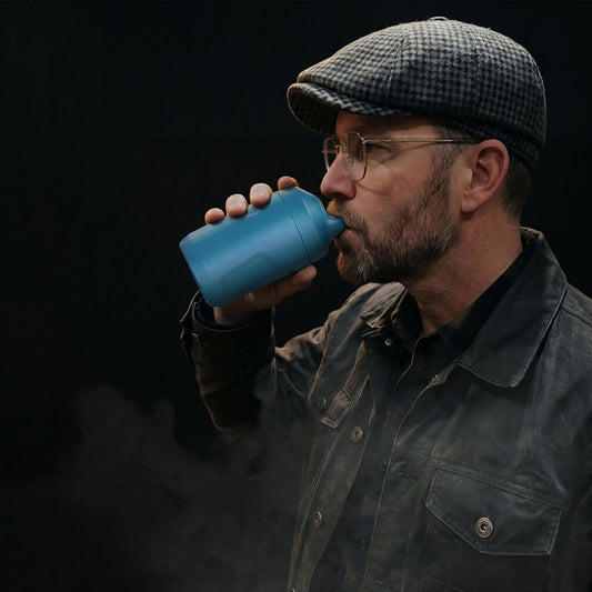 Blue Smoke Hunter 2.0 sploof with zero leak tactical mouthpiece built to outperform standard smoke buddy filters