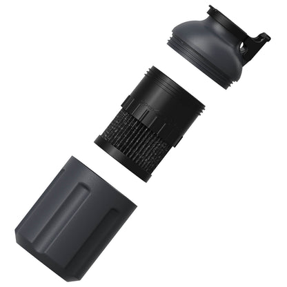Exploded view of flagship Grey Smoke Hunter 4.0 system displaying advanced cabin filter mechanics