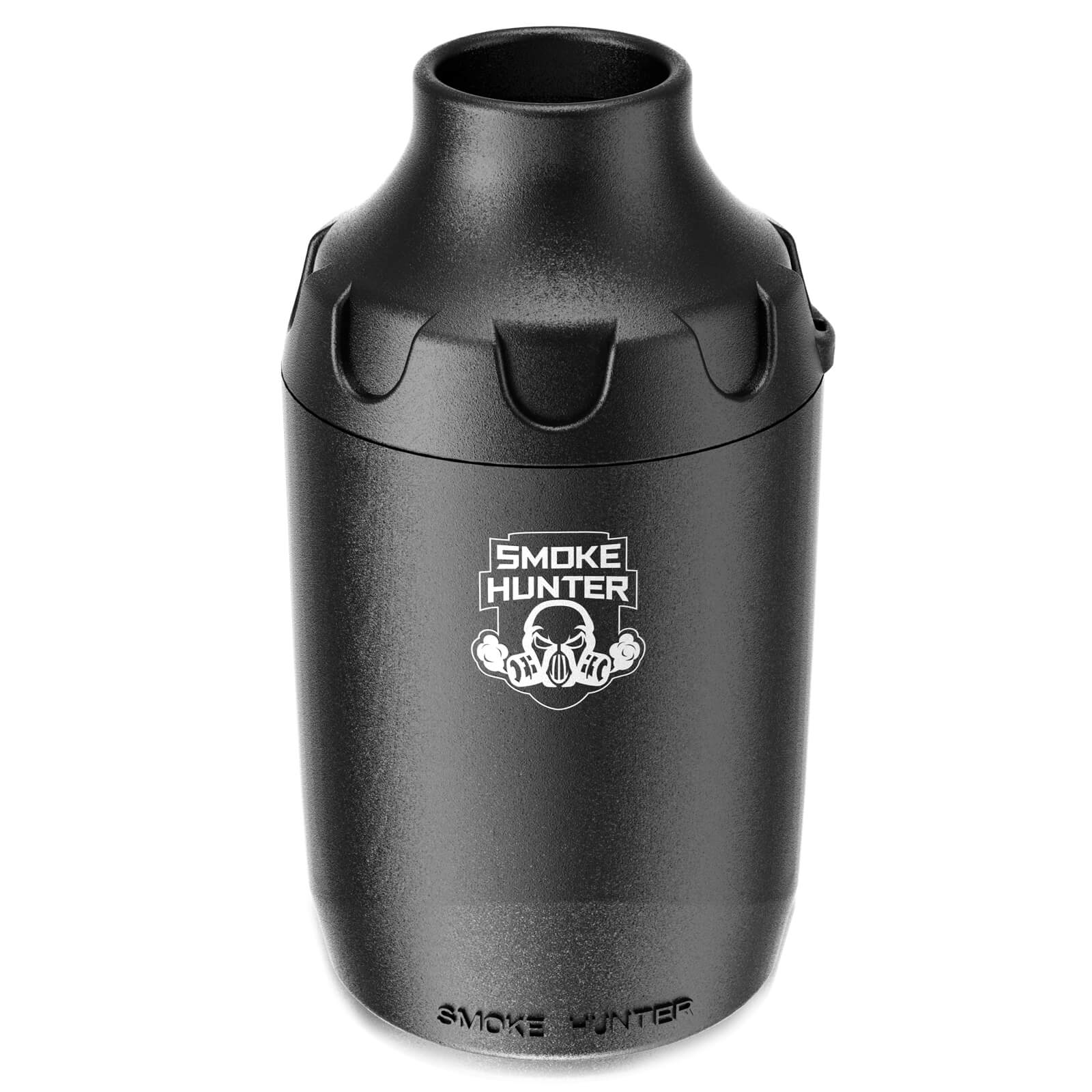 Premium black sploof device by Smoke Hunter 3.0 crafted to handle heavy smoking sessions better than a classic smoke trap