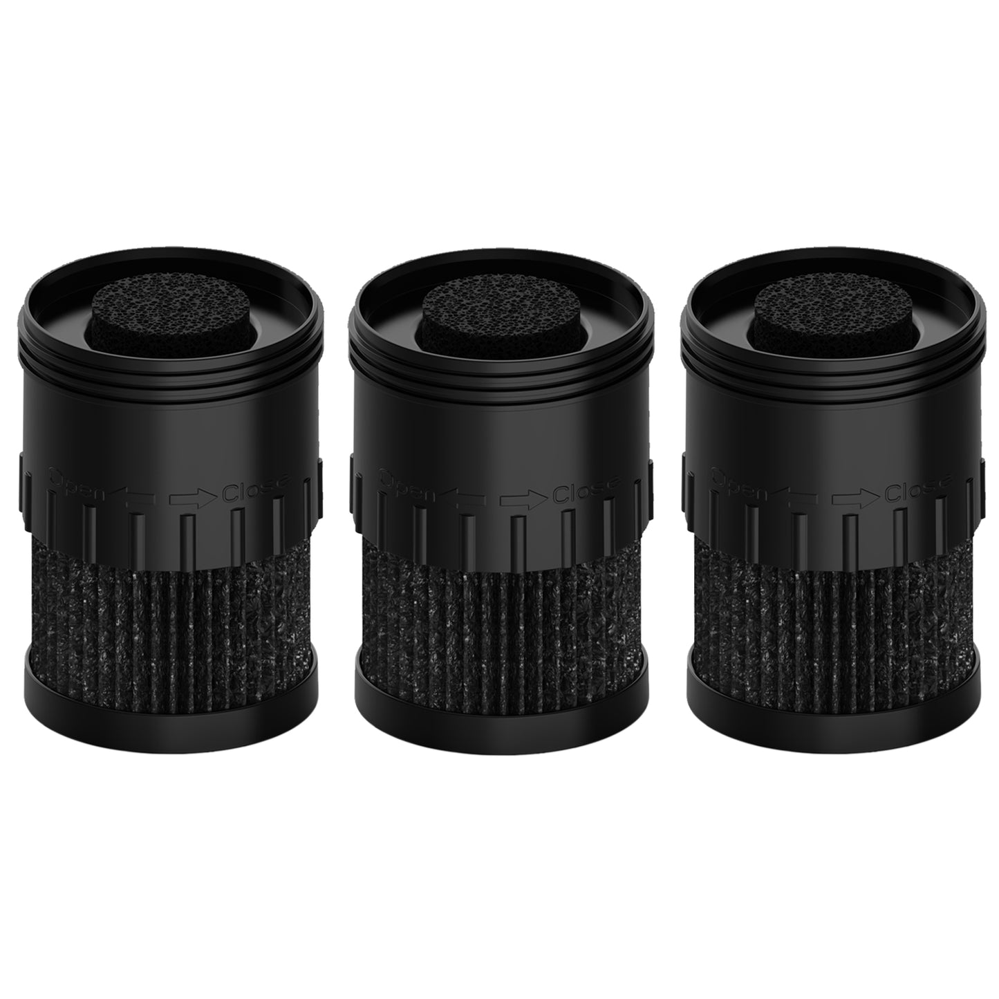 Smoke Hunter 2.0 3.0 4.0 replacement filters 3 pack high capacity personal smoke filter cartridge
