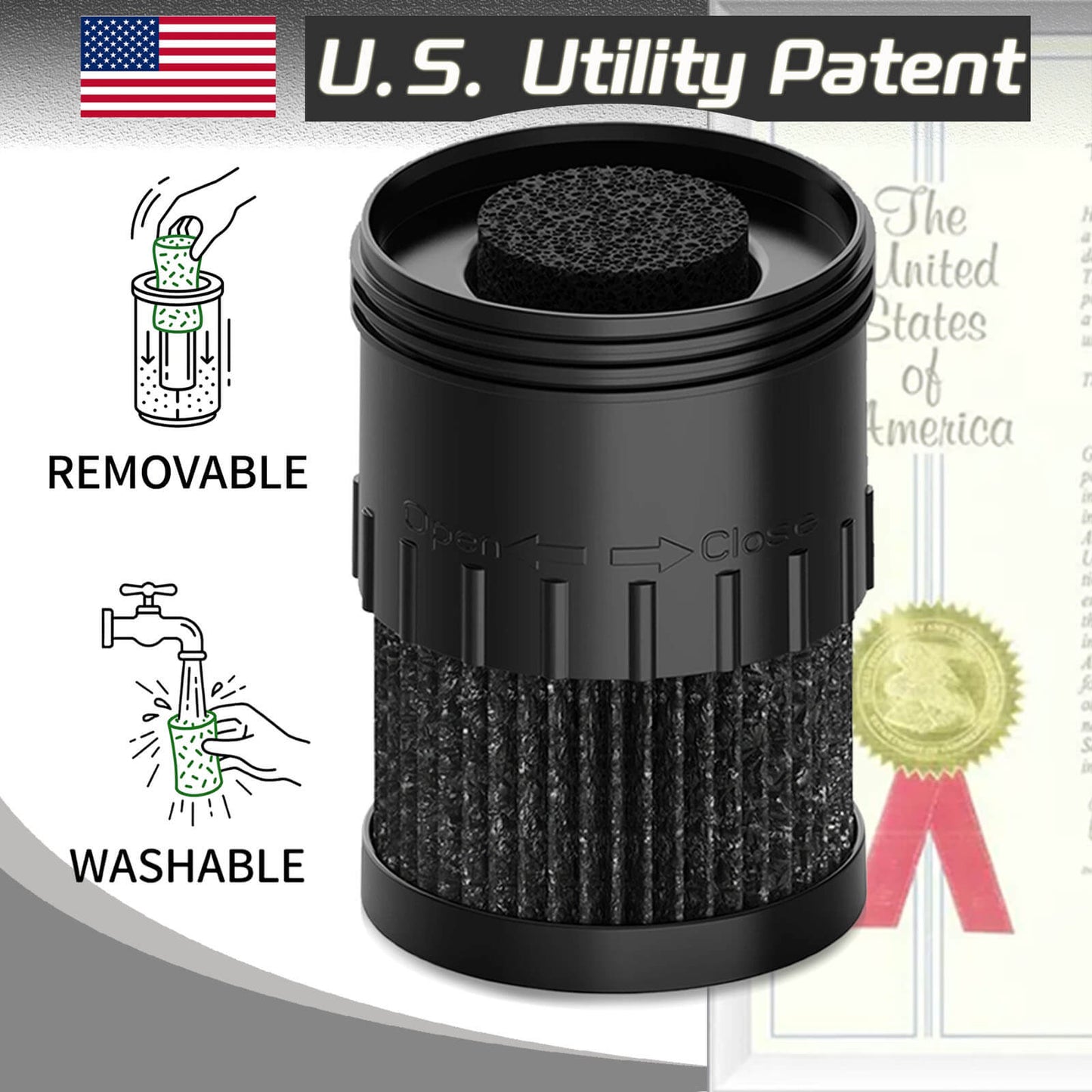 Smoke Hunter 2.0 — Long-Lasting Personal Smoke Filter