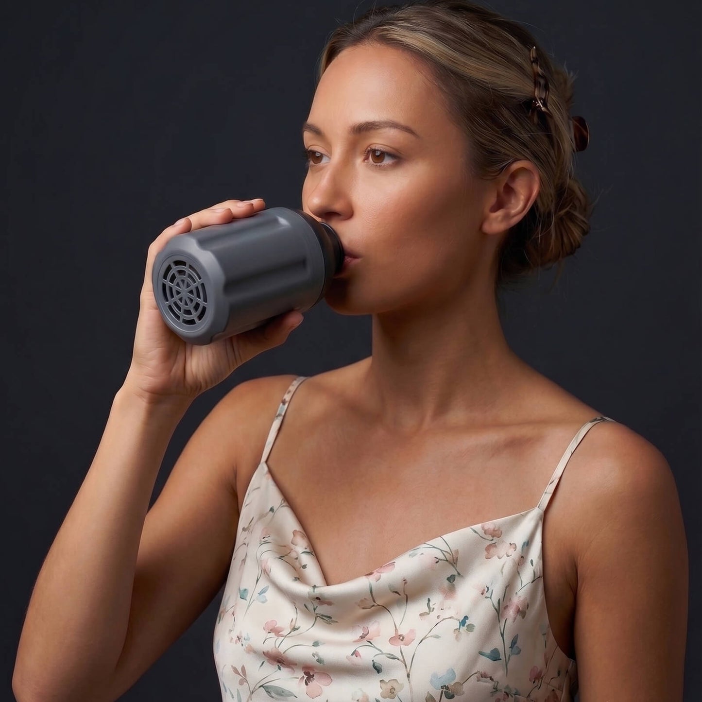 Smoke Hunter 4.0 Personal Smoke Filter (Sploof) with Replaceable Cartridge (Stealth Grey)